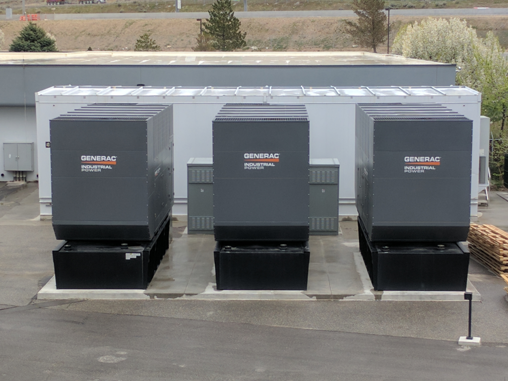 3 x 1MW Generac Generators