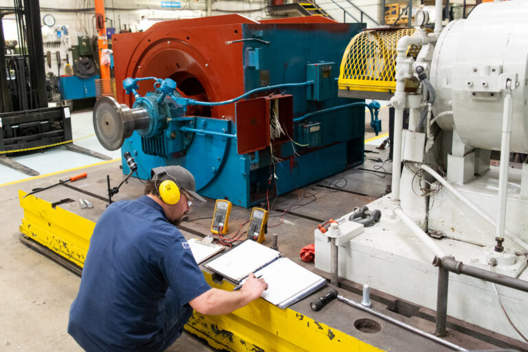 Motor Balancing and Testing