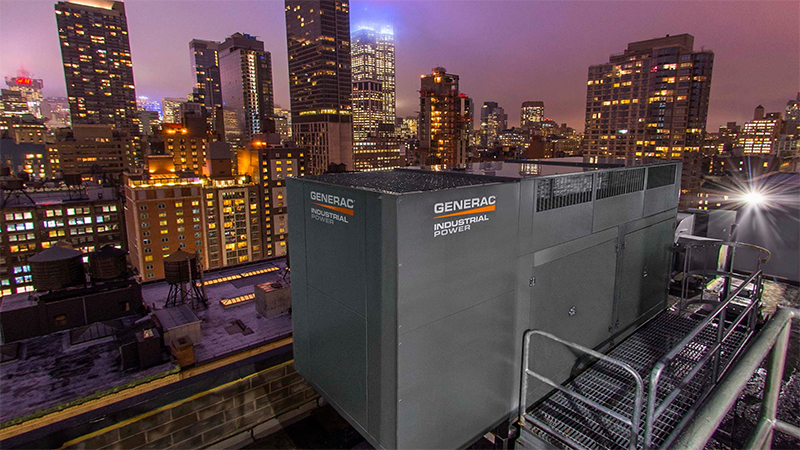 Generator on Rooftop