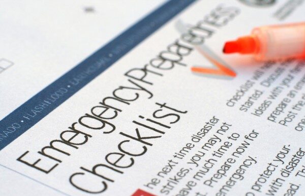 Emergency Preparedness Checklist